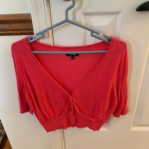 Women’s pink cardigan